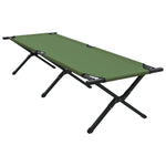 Folding Camping Bed Folding Manual Amy yellow Oxford fabric 42003184