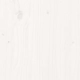 Extra Long Bed Frame without Mattress White 140x220 cm Solid Wood 3309314