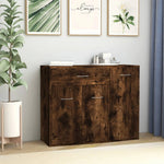 ZNTS Sideboard Smoked Oak 88x30x70 cm Engineered Wood 815366