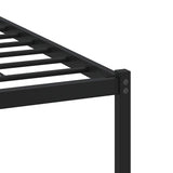 Bed Frame without Mattress with Headboard Brown Oak 150x200 cm King Size 4017153