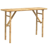 Console Table 115x39x75 cm Bamboo 368041