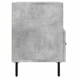 TV Cabinet Concrete Grey 80x36x50 cm Engineered Wood 828992
