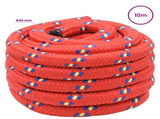 Multipurpose Utility Rope 40 mm 10 m Red PP 9600 kg Max Load 3473277