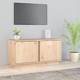 TV Cabinet 80x35x40.5 cm Solid Wood Pine 814469