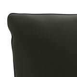 1-Piece Back Cushion PUTTEN 100% Polyester Black 947036