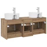 Bathroom Furniture Set 3 pcs Artisan Oak 49.5 x 44.5 x 65 cm 3405890