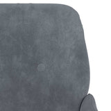 Armchair Dark Grey Velvet 42024042