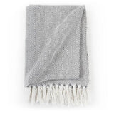 Throw Cotton Herringbone 220x250 cm Grey 245320