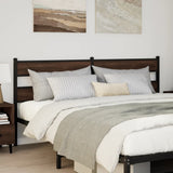 Headboard Brown Oak 190 cm Steel and Engineered Wood 4017188