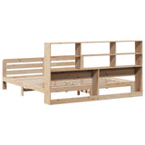 Bed Frame without Mattress 180x200 cm Super King Solid Wood Pine 3309932