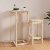 Bar Table 60x60x110 cm Solid Wood Pine 822177