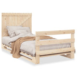 Bed Frame Pine Solid pine wood Single Durable Bed Frame 3281557