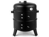 80*41*48cm Iron Spray Smoker Carbon Grill Black 49787924