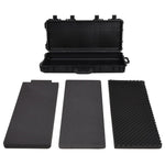 ZNTS Wheeled Flight Case Black 96x42x16 cm PP 51801
