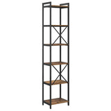 Bookshelf Old wood 40 x 30 x 189.5 cm Engineered Wood 868351