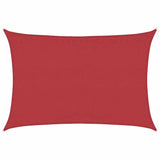 Sunshade Sail 160 g/m Red 3.5x5 m HDPE 311627