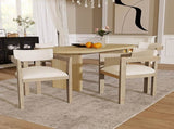 Set of 2, solid wood chairs, dining chairs, suitable for homes, restaurants, living rooms, and N606P403805A