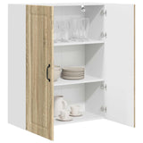 Wall Cabinet PORTO Sonoma Oak 80 x 31 x 100 cm Engineered Wood 885497