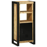 Bathroom Furniture Set with Shelf 4 pcs Brown Solid Mango Wood 3305702