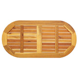 Table Top Oil Natural 100 x 50 x 2 cm Solid Acacia Wood 4108100