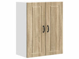 Wall Cabinet PORTO Sonoma Oak 60 x 31 x 100 cm Engineered Wood 885487