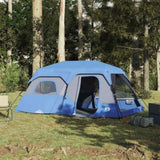 ZNTS Family Tent 9-Person Green Quick Release Waterproof 94298