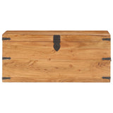 289641 Chest 90x40x40 cm Solid Acacia Wood