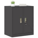 Storage Cabinet Black 60 x 40 x 70 cm Steel 891718
