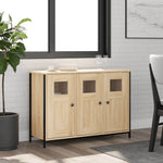 ZNTS Sideboard Sonoma Oak 100x35x70 cm Engineered Wood 835520