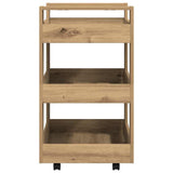 Kitchen Trolley Artisan Oak 60 x 45 x 80 cm Engineered Wood 862118
