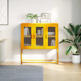 Sideboard Mustard Yellow 100.5x39x107 cm Cold-rolled Steel 853407