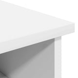 Electric Fireplace White 110 x 30 x 50 cm Engineered wood 8021159