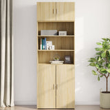 Wall Cabinet Sonoma Oak 80x42.5x40 cm Engineered Wood 846126