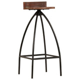 Bar Chairs 2 pcs Solid Reclaimed Wood 245264