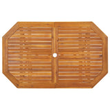 Dining Set Natural wood finish Solid acacia wood Medium 3086998