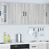 Kitchen Wall Cabinets 2 pcs Lucca Grey Sonoma Engineered Wood 853810