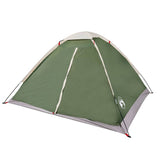 Camping Tent Dome 4-Person Green Waterproof 94762