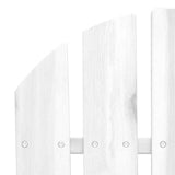 Garden Chair White Hardwood, Firwood Standard Durable 40860