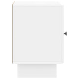 Bedside Cabinet 2 pcs High Gloss White 43 x 34.5 x 50 cm 893884