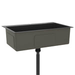 Handmade Kitchen Sink Black Stainless Steel 51515