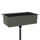 Handmade Kitchen Sink Black Stainless Steel 51515