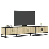 TV Cabinet Sonoma Oak 210x35x41 cm Engineered Wood 3300791