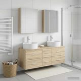 Bathroom Furniture Set 5 pcs Sonoma Oak 3406929