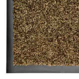 Doormat Washable Brown 90x150 cm 323437