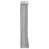 CD Cabinet 2 pcs Grey Sonoma 60 x 17 x 92 cm Engineered Wood 8012741