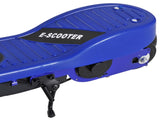 Folding Electric Kids Scooter Ride on Age 7-14, Blue/Black T3398P349433