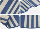 In- and Outdoor Rug OLITE Natural and Navy Blue 160cm 100% PP 42043754