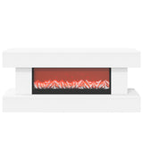Electric Fireplace White 100 x 30 x 44 cm Engineered wood 8020776