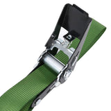 148895 Ratchet Tie Down Straps 20 pcs 800 daN 6 m Green