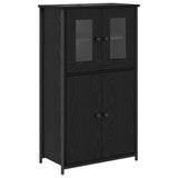 Highboard Black Oak 62 x 32 x 106.5 cm Engineered Wood 882253